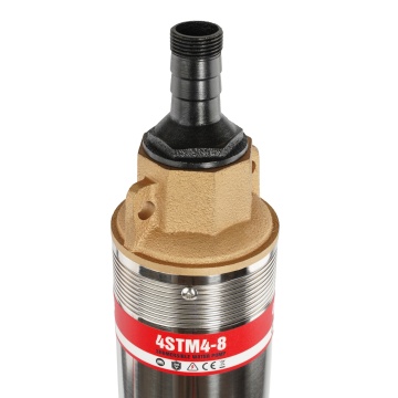 Pompă Submersibilă de adancime din Inox Elefant 4STM4-8 – Adâncime max. 56 m, Debit 5 m³/h, Bobinaj 100% Cupru - Img 4
