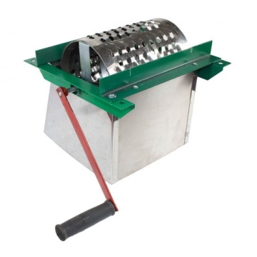 Razatoare fructe Koza-Nova MINI Total Inox cu tambur, manuala, productie Ucraina - Img 5