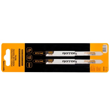Set 2 buc Panza fierastrau pendular pentru metal, ROTOR RT318A HSS - Img 2