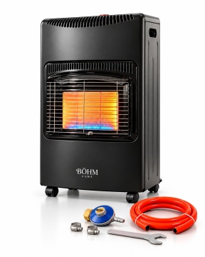 Sobă pe Gaz GPL BÖHM BF-003A, 4,20 kW, 3 Trepte de Putere, cu Regulator și Furtun GPL 1,5 m Cadou