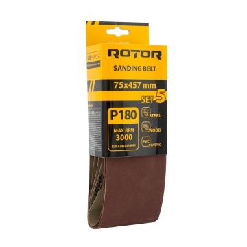Banda de slefuit ROTOR P180 75*457 set 5 - Img 3