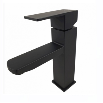Baterie bucatarie MIXXUS KUB-001 BLACK din otel inoxidabil, Monocomanda, Racorduri incluse - Img 5