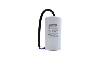 CBB60 Condensator cu fire 50µF 50x95 mm 450V ROTOR