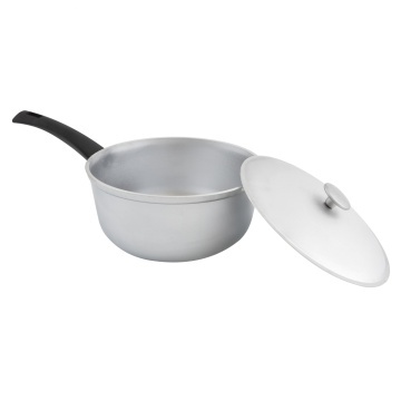 Ceaun tuci cu capac si maner, 5 Litri capacitate, aluminiu alimentar , ELEFANT - Img 1