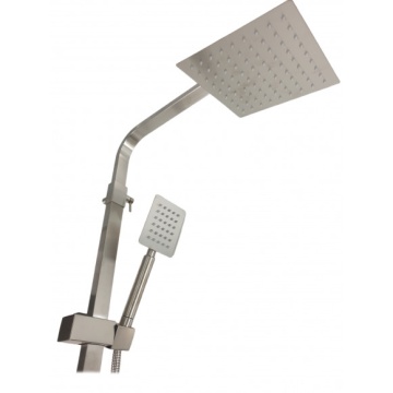 Coloana de dus Mixxus AMA-009-J, 120 cm baterie si para, monocomanda, furtun flexibil - Img 2