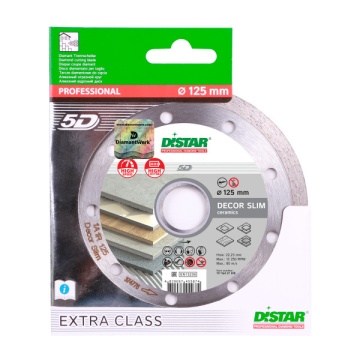 Disc diamantat Distar Decor Slim ceramica/flex 125mm Ucraina Profesional - Img 3
