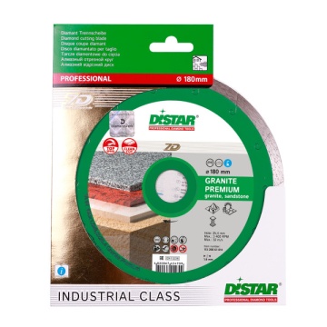 Disc diamantat Distar Granite Premium, Taiere Rapida, 200-350 mm Ucraina Profesional - Img 4