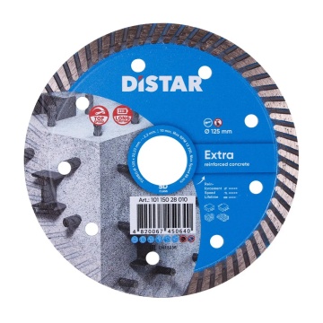 Disc Diamantat Turbo pentru Beton 125X2,2X10X22,23 - Img 1