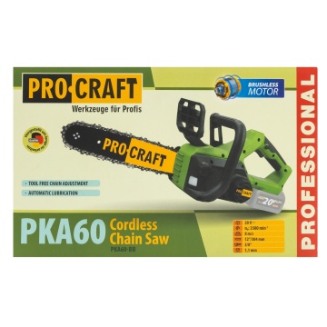 Drujba pe acumulator PROCRAFT PKA60, Brushless, 3500 rot/min, NU CONTINE ACUMULATOR SI INCARCATOR - Img 10