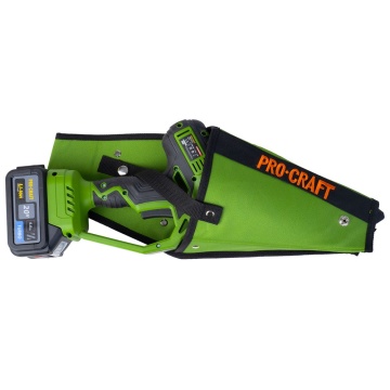 Fierastrau electric cu lant pe acumulator PROCRAFT PKA32Li, 20 V / 4 Ah, Brushless, lame 6" si 8", acumulator si incarcator incluse - Img 1