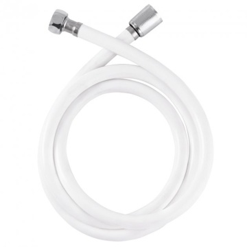 Furtun de dus ZERIX Z-02 WHITE - 150 cm - Img 1