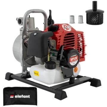 Motopompă pe benzină ELEFANT WP430 – Motor 2T, 52cc, 1”, 1.4 kW, Debit 10m3/h - Img 1