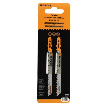 Panza fierastrau pendular pentru lemn, 100x75 mm Set 2 buc ROTOR RT101D - Img 1