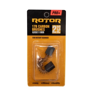 Perii de carbune ROTOR 17B pentru rotopercutor, 6 x 9 x 11 mm, set 2 bucati - Img 3