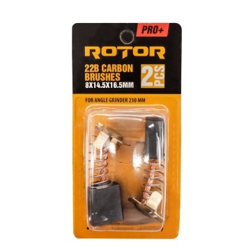 Perii de carbune ROTOR 22B pentru flex 230, 8.5 x 14.5 x 16.5 mm, set 2 bucati - Img 3
