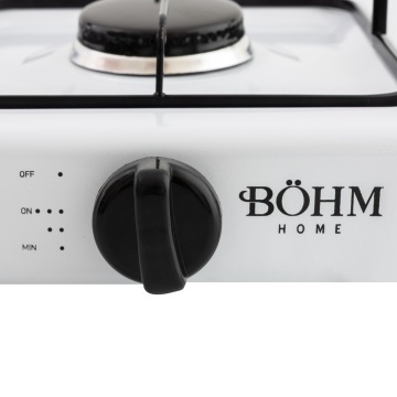 Plită cu un arzător pe gaz BÖHM BG-2811-W alb - Img 4