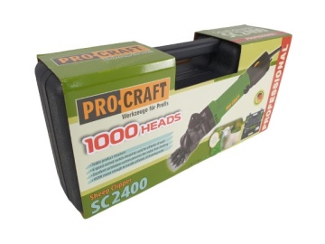 Procraft SC2400, Putere 350W, aparat de tuns oi - Img 4
