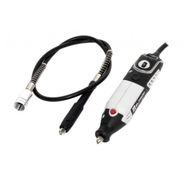 Set Gravor Elprom EMG-450-211, 450 W, 30000 rpm, 211 piese Prelungitor flexibil - Img 2