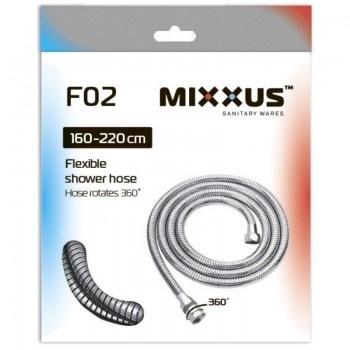 ZX0113 ZERIX, FURTUN 160-220 CM CHROME - Img 2