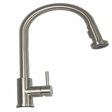 Baterie bucatarie MIXXUS SUS-014-A din otel inoxidabil, Monocomanda, Racorduri incluse - Img 2
