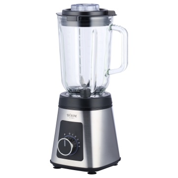 Blender de masa BÖHM Home BTBG80S15, 800 W, 1,5 L, 5 viteze + Pulse, 6 lame
