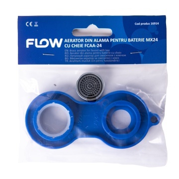 CAA-24 Aerator din alamă pentru baterie Mx24 cu cheie, FLOW