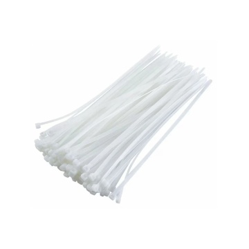 Colier plastic alb, 8x400,100 bucati, VARGO V-701281