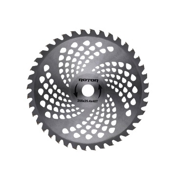 Disc motocoasă 40T ondulat cu Vidia 255x25,4x1,3 mm ROTOR