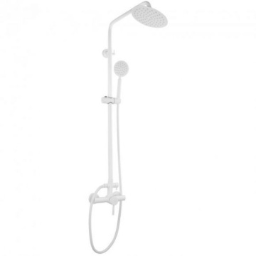 MIXXUS SUS-003-J WHITE baterie baie cu coloana de dus din otel inoxidabil - Img 2