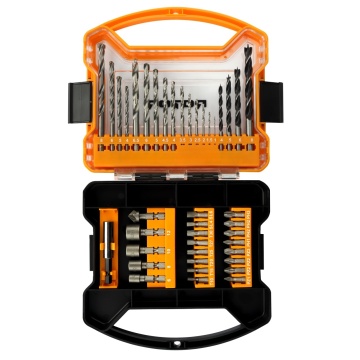 Set biti, tubulare si burghie, 41 piese ROTOR RBB41 - Img 1