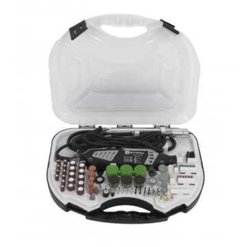 Set Gravor Elprom EMG-450-211, 450 W, 30000 rpm, 211 piese Prelungitor flexibil - Img 1