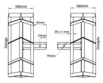 Set roti metalice 400-180 cu manicot, 23 de axe, Elefant - Img 8