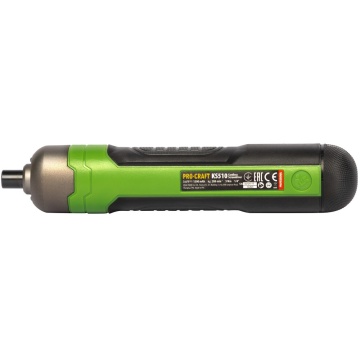 Surubelnita electrica cu acumulator PROCRAFT KS510, 3,6 V / 1,5 Ah, 5 Nm, USB Type-C, 28 biti si cutie de transport - Img 2