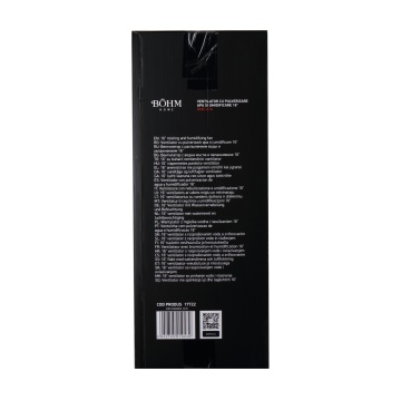 Ventilator cu pulverizare apă și umidificare 16" BÖHM BME-01A, 70W, 3 trepte de viteză, 3 moduri ventilare - Img 9
