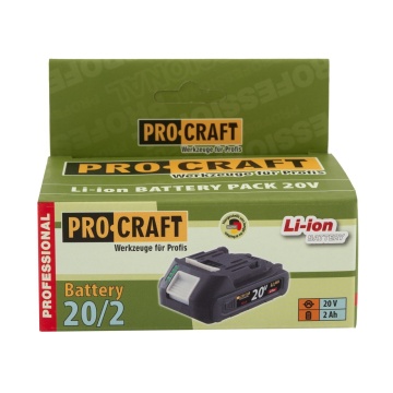 Acumulator PROCRAFT 20V, 2Ah , LI-ION - Img 6