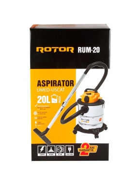 Aspirator umed-uscat 20 L, 1200 W, 20 kPa ROTOR RUM-20 - Img 5