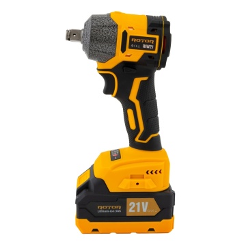 Autofiletanta cu impact si doi acumulatori ROTOR RIW21, 21 V /3 Ah, 320 Nm 2200 rpm, 3300 BPM - Img 7