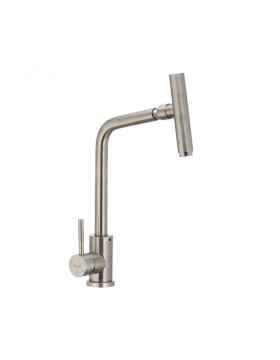 Baterie bucatarie MIXXUS SUS-017 cu gat rotativ din otel inoxidabil - Img 1