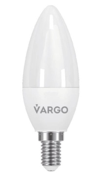 Bec Led C37, 5W, E14, 4000 K lumina neutra, 665 Lm V-110522 VARGO