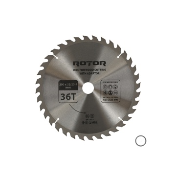 Disc taiat lemn ROTOR 300*32/30/25,4 cu adaptor 36T