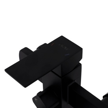 FB-09 Kub Black Baterie cada SUS 304 cu para de dus negru URBAN FLOW - Img 4