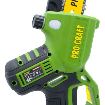 Fierastrau electric cu lant pe acumulator PROCRAFT PKA32Li, 20 V / 4 Ah, Brushless, lame 6" si 8", acumulator si incarcator incluse - Img 7