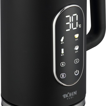 Fierbator electric BÖHM HOME BKPD220B17, 1850-2200 W, 1,7 L, temperatura reglabila 40-100°C, ecran tactil, mentinere la cald - Img 9
