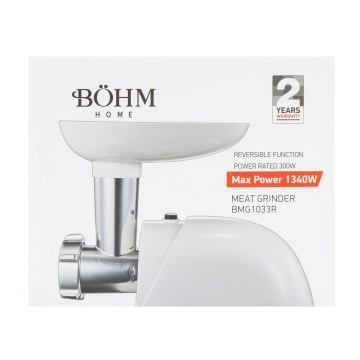 Masina de tocat carne electrica BÖHM MG1033R, 1,5 Kg/min, 1340 W - Img 11