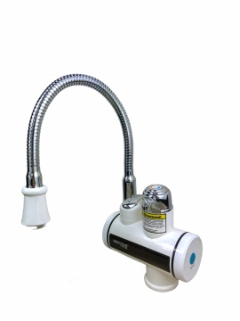 MIXXUS Electra 240-EF robinet instant electric pentru apa, 3 kW din plastic si otel inoxidabil - Img 1