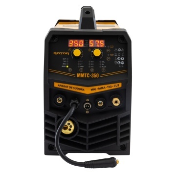 MMTC-350 MIG/MMA/TIG/CUT aparat de sudura cu electrozi 4 in 1 ROTOR - Img 5