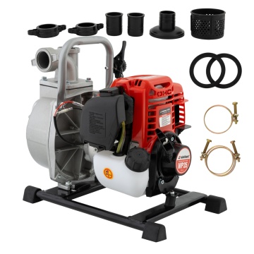 Motopompă pe benzină ELEFANT WP35 – 1.5", motor 4 timpi, 1000W, 8-10 m³/h, pornire la demaror - Img 2