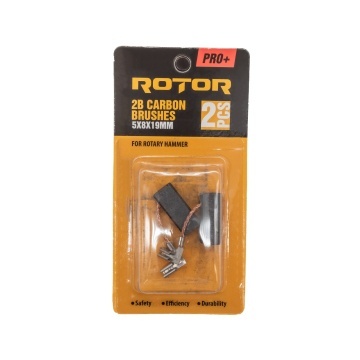 Perii de carbune ROTOR 2B pentru rotopercutor, 5 x 8 x 19 mm, set 2 bucati - Img 3