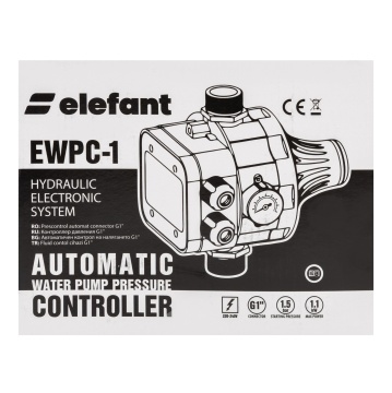 Prescontrol automat EWPC-1, 1.1KW, 1.5 bar, Elefant - Img 5