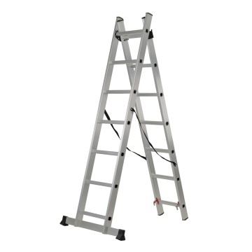 Scara multifunctionala 2X7 din aluminiu ROTOR KME207 - Img 3